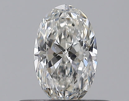 0.35CT OVAL SI1 F WH