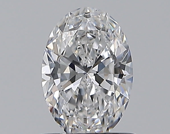 0.71CT OVAL SI1 D WH