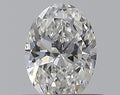 0.38CT OVAL SI1 F WH