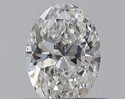 0.38CT OVAL SI1 F WH