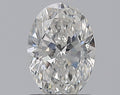 0.83CT OVAL SI2 G WH