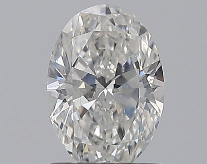 0.83CT OVAL SI2 G WH