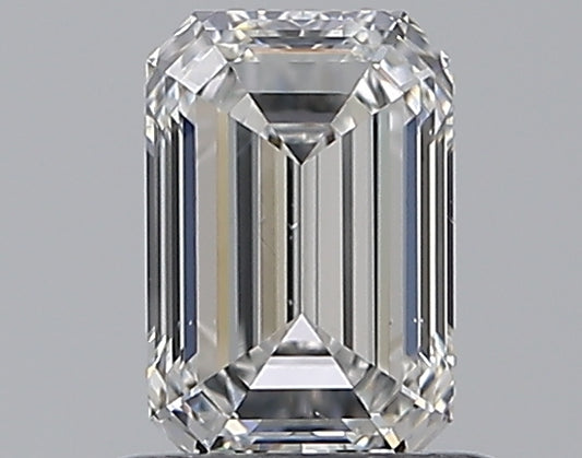 0.81CT EMERALD VS2 E WH