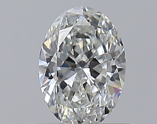 0.50CT OVAL VS2 G WH