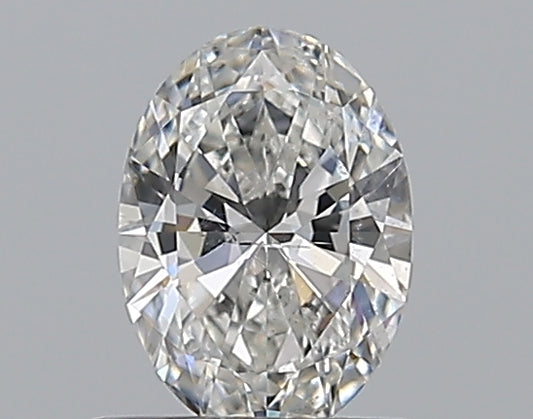 0.51CT OVAL SI2 F WH