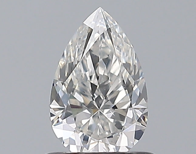 0.70CT PEAR SI1 F WH