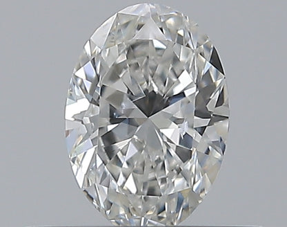 0.35CT OVAL SI2 F WH