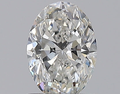 0.80CT OVAL SI1 G WH