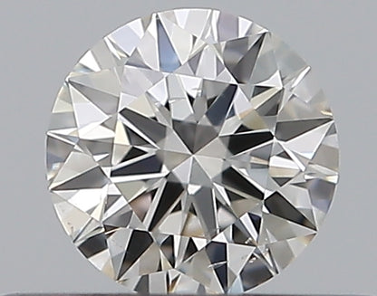 0.32CT ROUND SI1 F WH