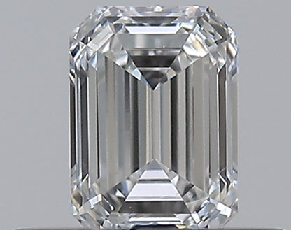 0.32CT EMERALD SI1 F WH