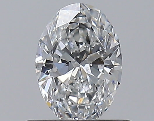 0.50CT OVAL SI1 E WH