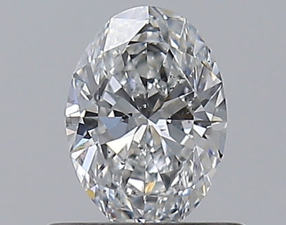 0.50CT OVAL SI1 E WH