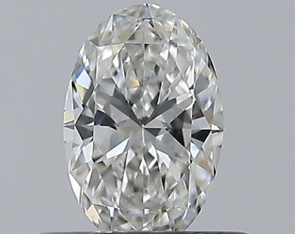 0.40CT OVAL SI1 F WH