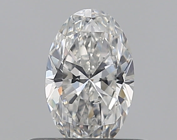 0.40CT OVAL SI1 F WH