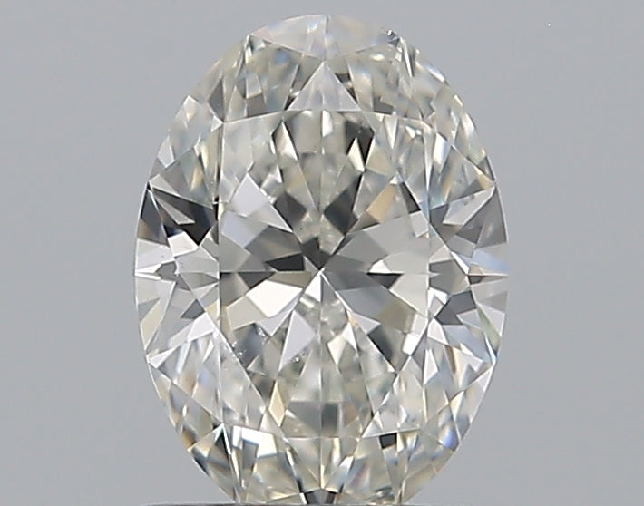 0.80CT OVAL SI1 H WH