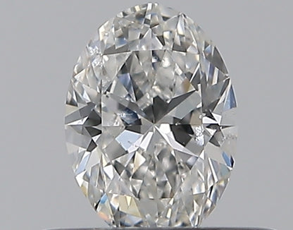 0.32CT OVAL SI2 F WH