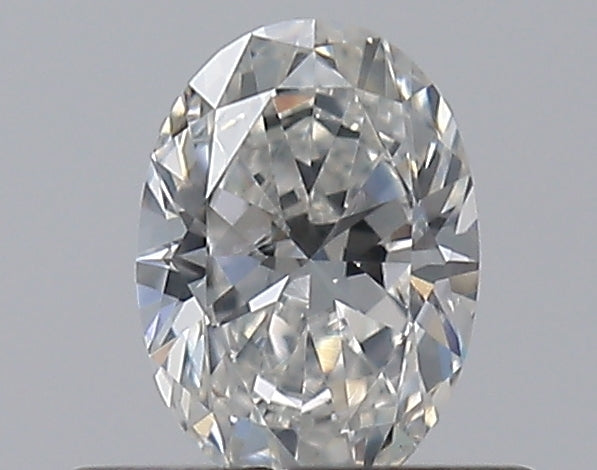 0.39CT OVAL SI2 F WH