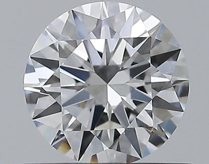 0.59CT ROUND VVS2 D WH