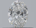 0.30CT OVAL SI1 F WH