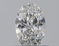 0.30CT OVAL SI1 F WH