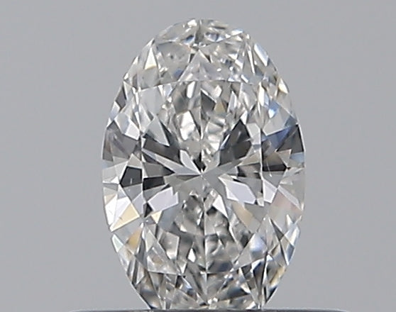 0.30CT OVAL SI1 F WH
