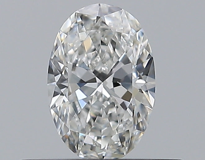 0.32CT OVAL SI1 F WH