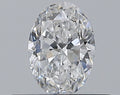 0.31CT OVAL SI1 D WH