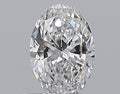 0.51CT OVAL SI1 D WH
