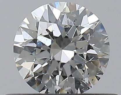 0.37CT ROUND SI2 G WH