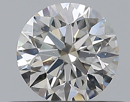0.35CT ROUND SI1 G WH