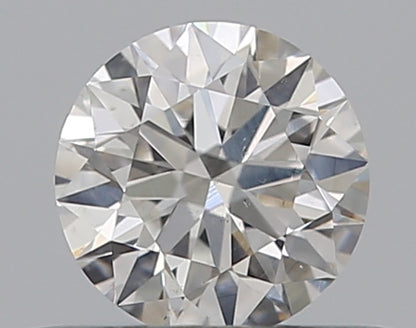 0.35CT ROUND SI2 F WH