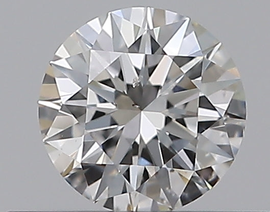 0.32CT ROUND SI2 G WH