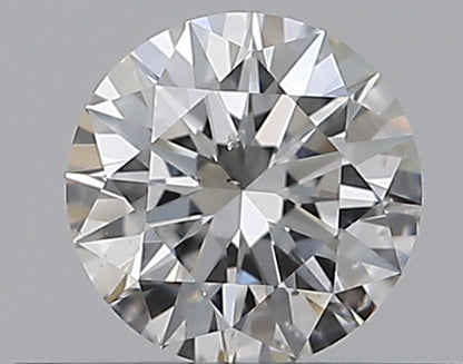 0.32CT ROUND SI2 G WH