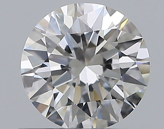 0.57CT ROUND VVS2 F WH