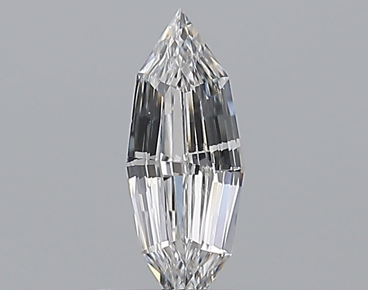 0.38CT Marquise Step Cut SI1 D WH