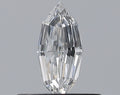 0.33CT Marquise Step Cut VS2 E WH