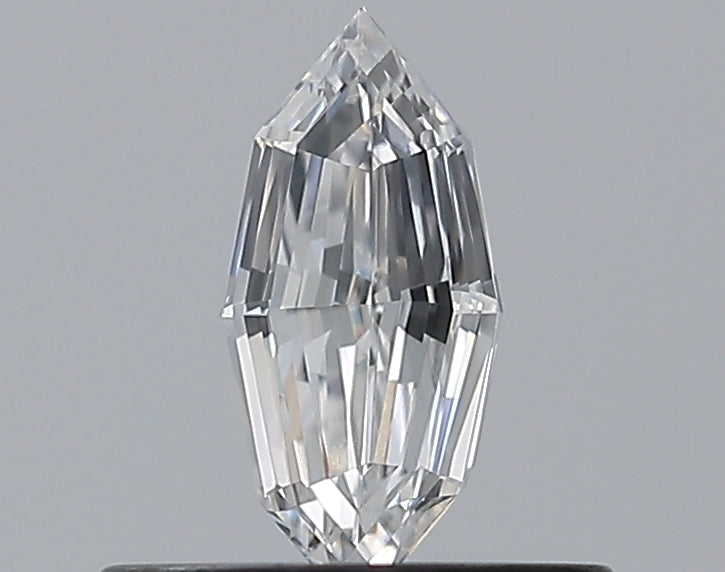 0.33CT Marquise Step Cut VS2 E WH