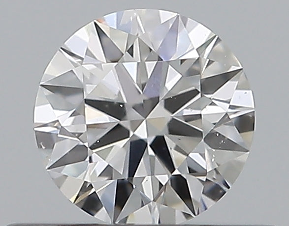 0.38CT ROUND SI2 E WH