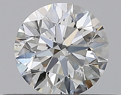 0.38CT ROUND SI1 F WH