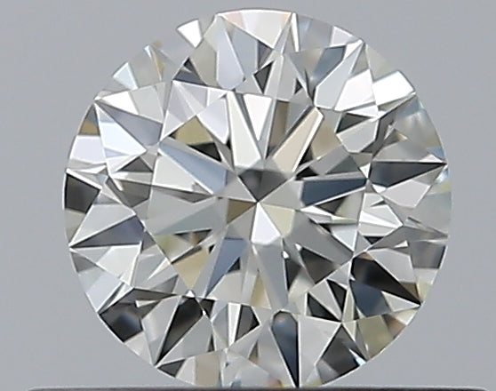 0.43CT ROUND VVS1 J WH