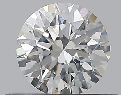 0.38CT ROUND SI2 F WH
