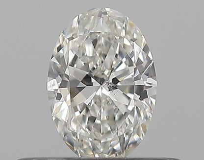 0.31CT OVAL SI2 H WH