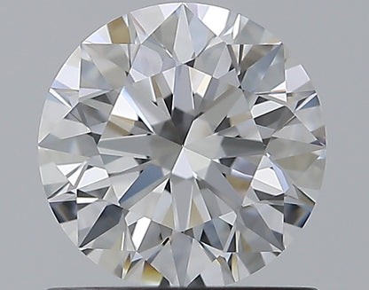 0.91CT ROUND VVS2 D WH
