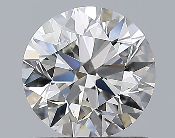 0.90CT ROUND SI1 H WH