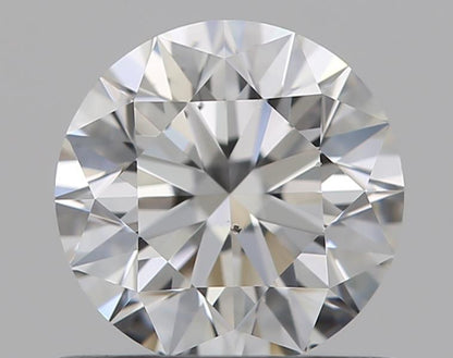 0.60CT ROUND SI1 G WH