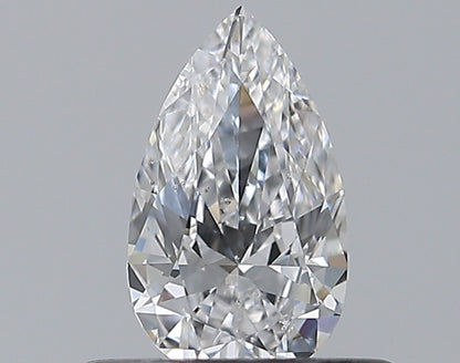 0.35CT PEAR SI2 D WH