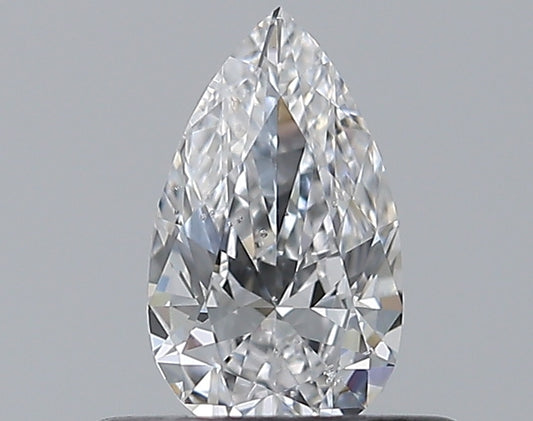 0.35CT PEAR SI2 D WH