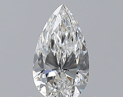 0.60CT PEAR VVS1 F WH