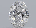 0.30CT OVAL SI1 D WH