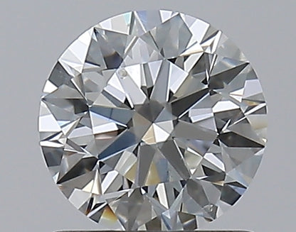 0.90CT ROUND SI1 H WH